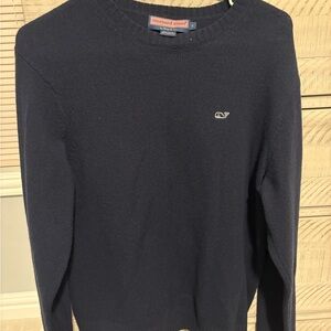 Vineyard Vines Men's Dark Blue Crewneck Sweater